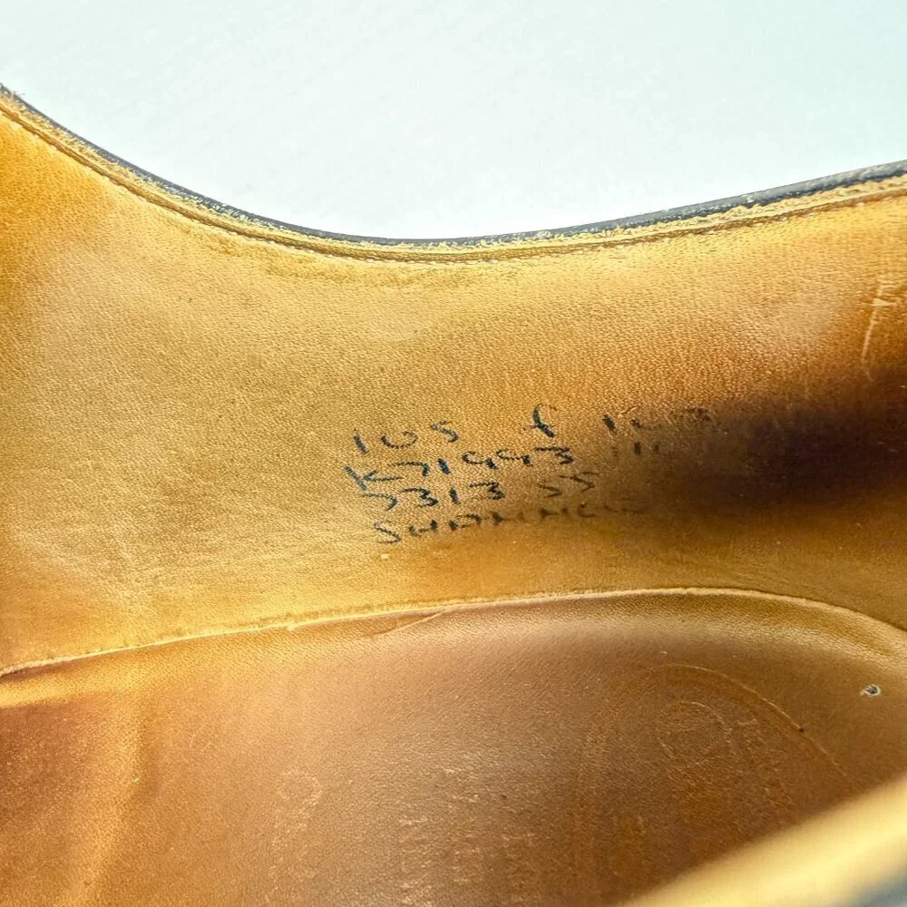 Church's Custom Grade Shannon Polished Binder Derby Brown Leather Shoes